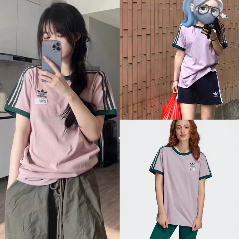 | ẢNH THẬT | Áo phông Adidas CLFN Size S M L Hàng Sẵn