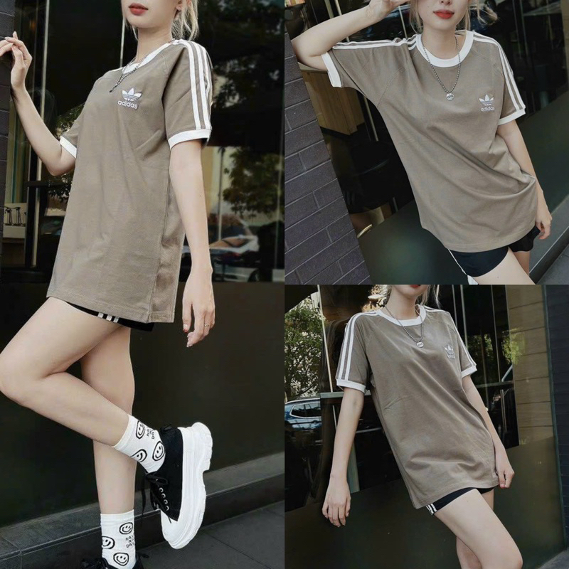 | ẢNH THẬT | Áo phông Adidas CLFN Size S M L Hàng Sẵn