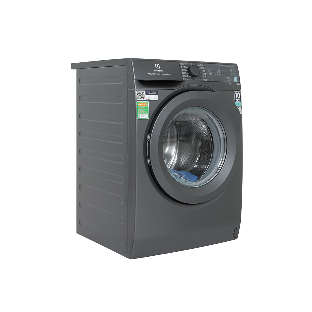 Máy giặt Electrolux EWF1024M3SB inverter 10kg, Màu đen, Model 2023 Bảo hành chính hãng 24 tháng