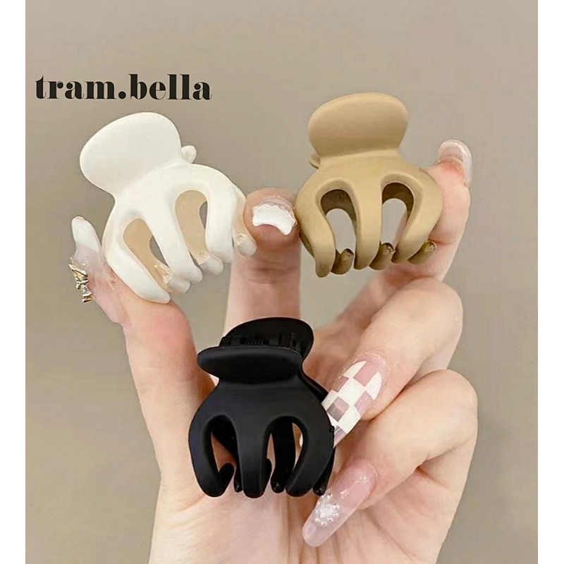 Kẹp tóc càng cua thái lan màu pastel tram.bella