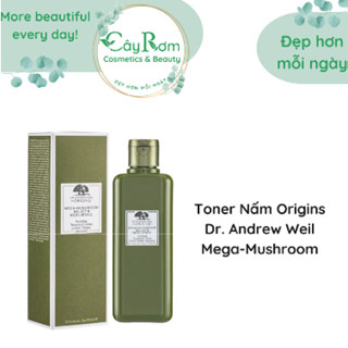 Toner nấm Origins Mega Mushroom Cây Rơm Cosmetics