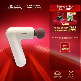 [Mã ICBFRI300 giảm 10% đơn 249K] Máy Massage Nhiệt Nóng Cầm Tay KingSport KS885 nhiều chế độ massage