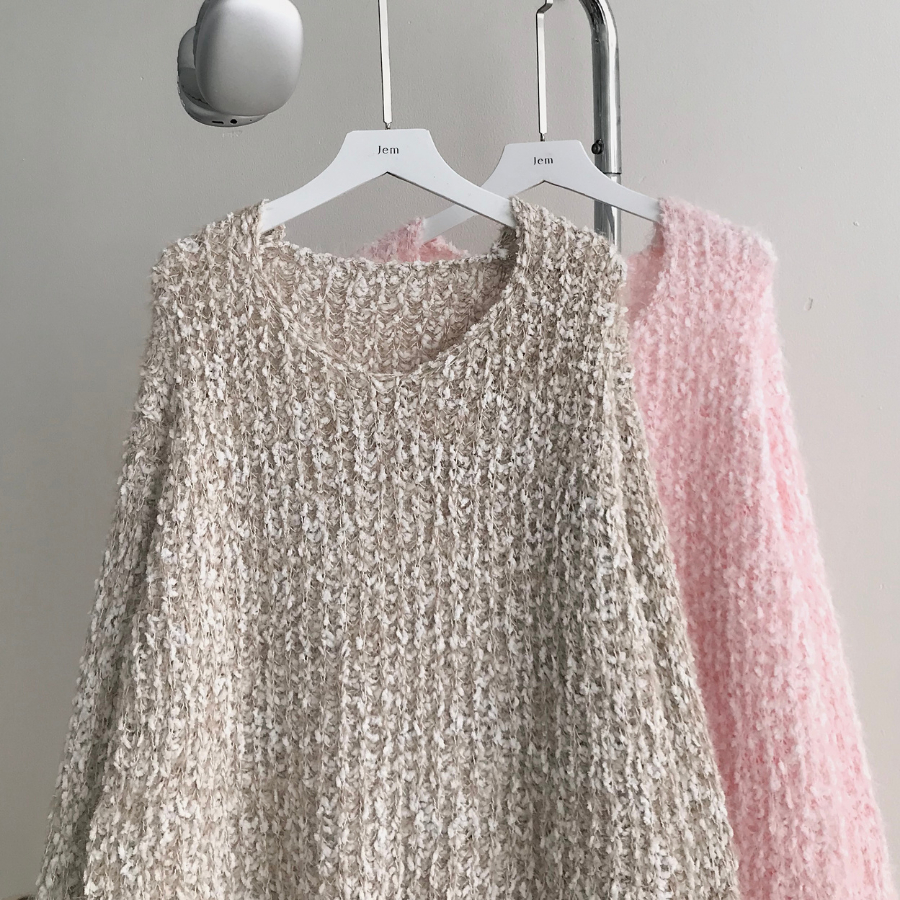 Áo len tay dài  nữ chất vải len dệt bông siêu mịn KIYU 10625 - Jemcloset