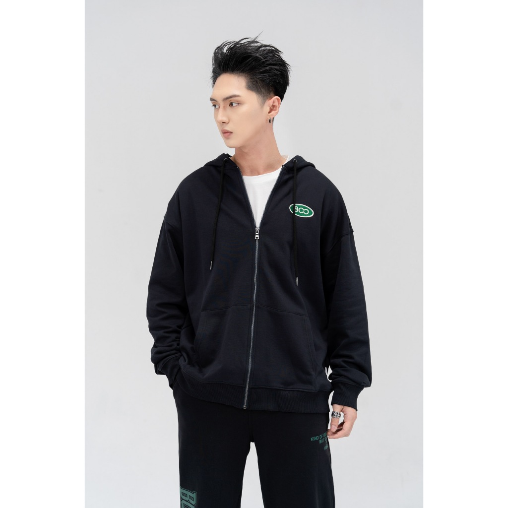 Áo Khoác Nỉ BOO Unisex Essential Winter In Logo BOOEST03