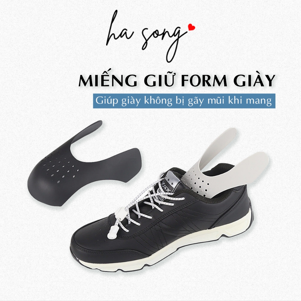 Miếng độn mũi giày chống nứt giữ form cho giày thể thao,sneaker nhựa mềm siêu bền