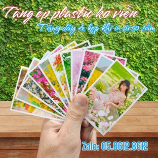 IN ẢNH 6x9 CHỈ 1K/TẤM ĐÃ ÉP PLASTIC KO VIỀN, CÁN LỤA
