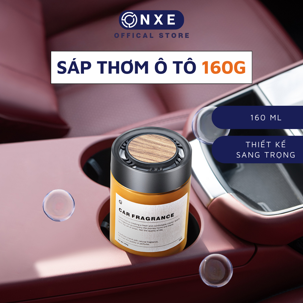 Sáp thơm ô tô hương nước hoa nam tính gỗ trà xanh onxe dùng 3 tháng