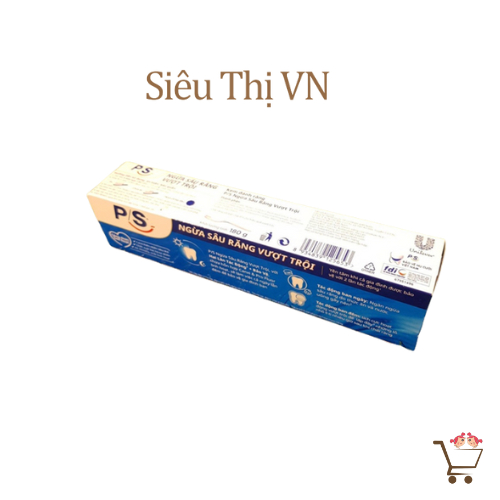 Kem đánh răng P/S ngừa sâu răng - Tuýp 180g DATE MỚI