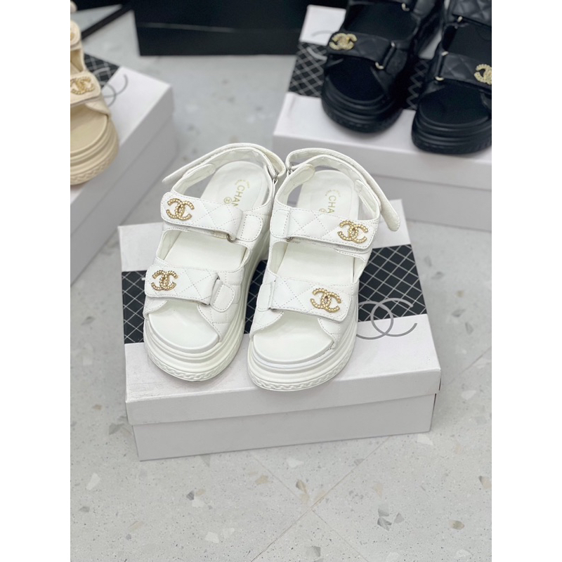 Sandal xuồng cn 2 quai cao 7 phân