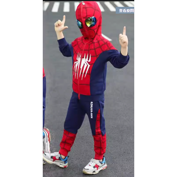 Bộ Halloween Spider man chi tiết cho bé trai - hàng cao cấp siêu nét