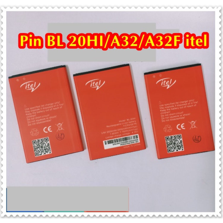 Pin BL20HI/A16/A32/A32F itel Mới