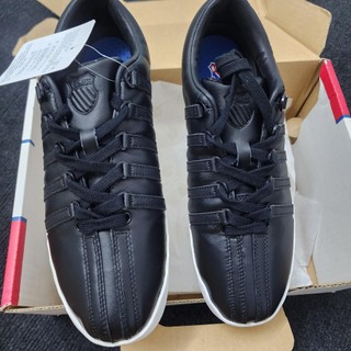 [ Chính hãng ] Giày KSwiss da đen nam classic cổ thấp