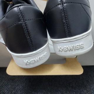 [ Chính hãng ] Giày KSwiss da đen nam classic cổ thấp
