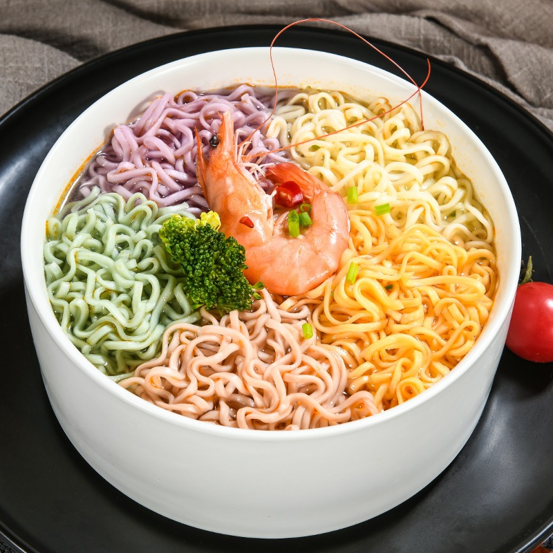 Mì kiều mạch được làm từ rau củ quả thích hợp cho người ăn chay, ăn kiêng