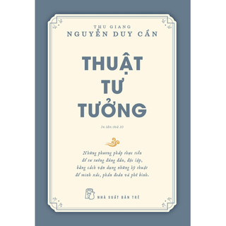 Sách - ts thu giang - thuật tư tưởng - bìa mềm
