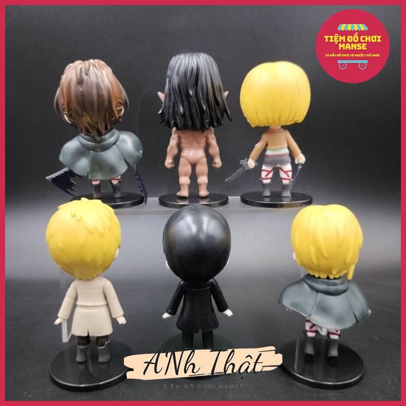 Mô Hình Chibi Attack on Titan dễ thương - Tiệm Đồ Chơi Manse