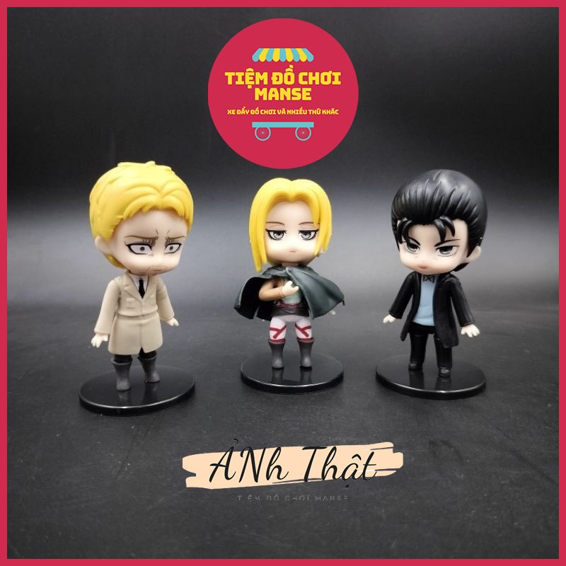 Mô Hình Chibi Attack on Titan dễ thương - Tiệm Đồ Chơi Manse