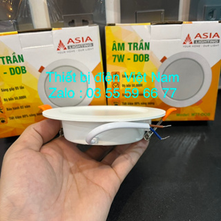 Đèn led âm trần Asia 7w,12w,16w công nghệ DOB tiết kiệm điện