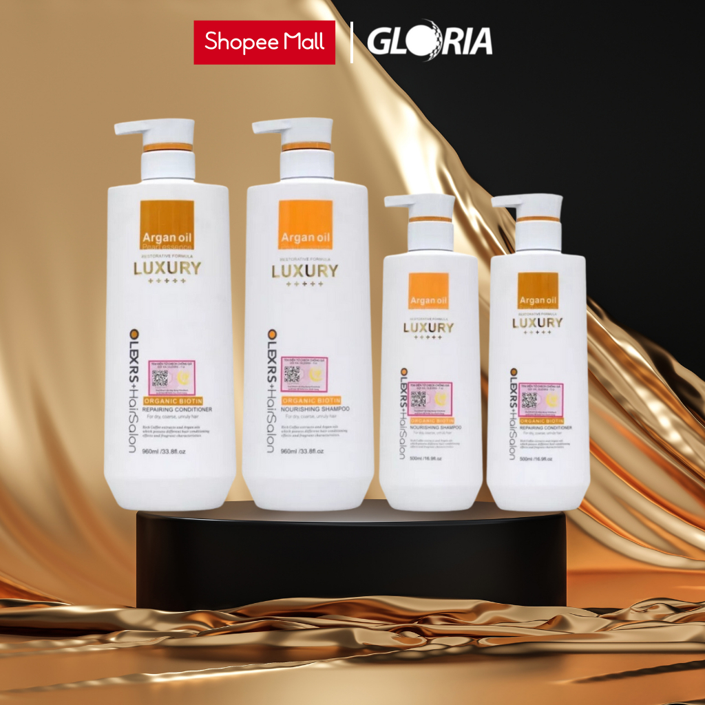 Dầu Gội Xả Phục Hồi, Chống Rụng Tóc Olexrs Hair Salon Luxury 500ml và 960ml