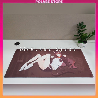 Deskmat pol keyboard addict lót chuột cỡ lớn lót bàn phím kích thước 900x400x4mm deskpad bàn di chuột - polabe store