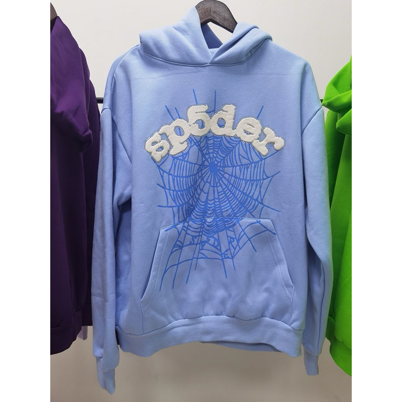 Sp5der ACAI Hoodie - Áo nỉ mũ trùm đầu streetwear unisex