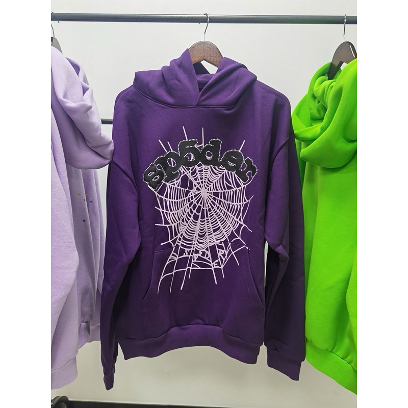 Sp5der ACAI Hoodie - Áo nỉ mũ trùm đầu streetwear unisex