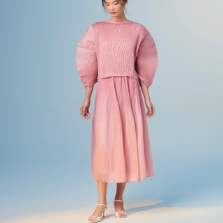 Chân váy raw-cut pleated skirt︱muse de mai