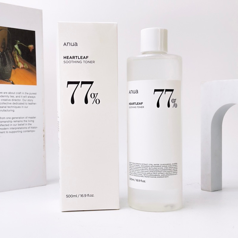 Toner Diếp Cá Làm Dịu Da Anua Heartleaf 77% Soothing Toner 250ml/500ml