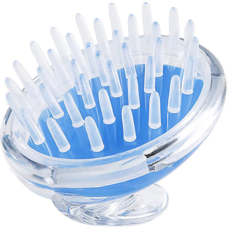 Lược gội đầu massage bằng gai silicon, không hại da đầu, lưu thông máu thư giãn, sạch gàu, hết ngứa, nhỏ gọn, có tay cầm