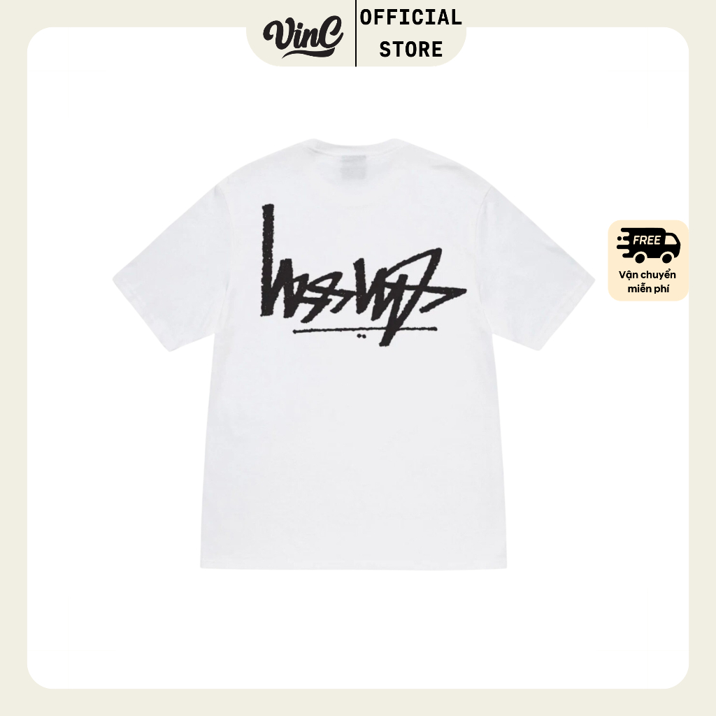 Áo thun Stussy Flipped unisex - CÓ SẴN