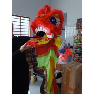 Đầu lân nhỏ cho  trẻ em nhỏ