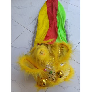Đầu lân nhỏ cho  trẻ em nhỏ