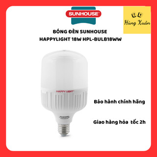Bóng đèn led bulb sunhouse công suất lớn happylight 18w hpl-bulb18ww
