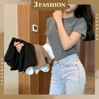Áo Thun Nữ Tay Ngắn Cổ Tròn Vải Mềm Mãi Màu Trơn Trẻ Trung Đơn Giản - MSP T05