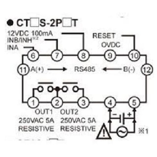 Đồng hồ Counter/Timer Autonics Ct4S-2P