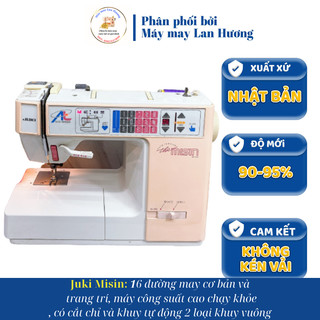 Máy may, máy khâu gia đình nhật bãi juki misin 7000, 7500,7600,7700 - máy rất khỏe - có cắt chỉ - ổ đứng siêu bền- 12kg