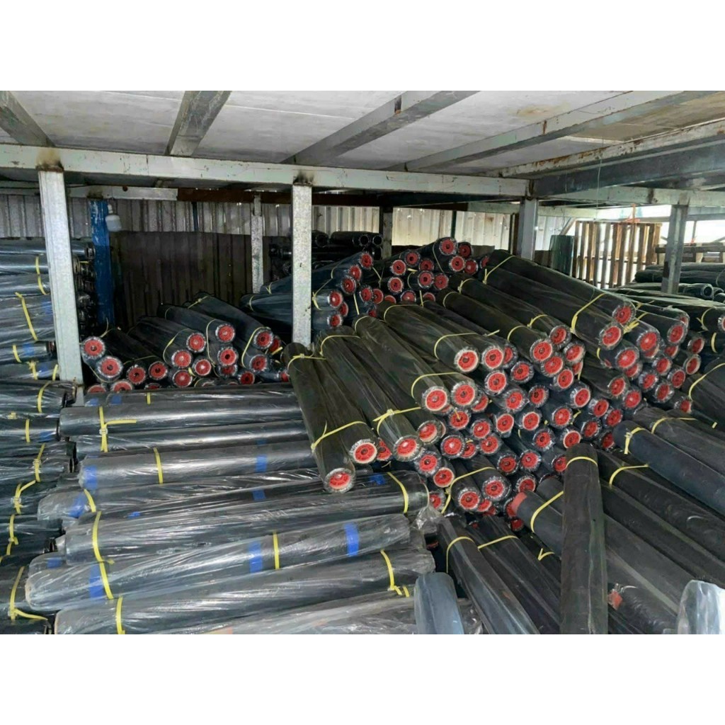 Nilon lót sàn đổ bê tông, nilon che hàng, nilon che phủ hàng mỏng 0.01mm