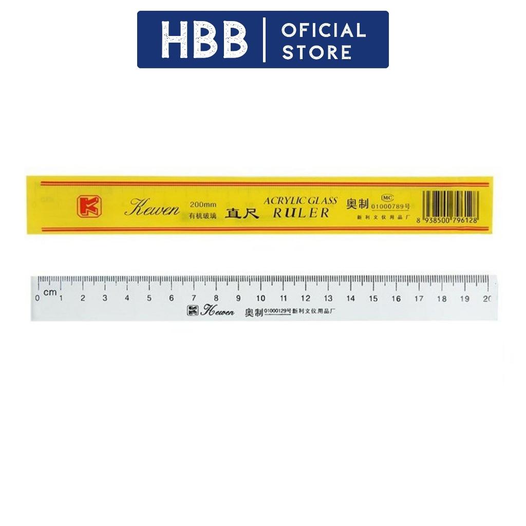 Thước kẻ kewen 20cm chuẩn