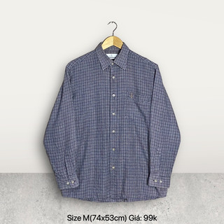 [Inbox chọn mẫu] SƠ MI FLANNEL size M