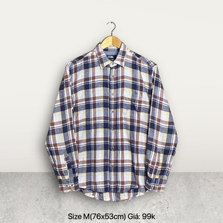 [Inbox chọn mẫu] SƠ MI FLANNEL size M