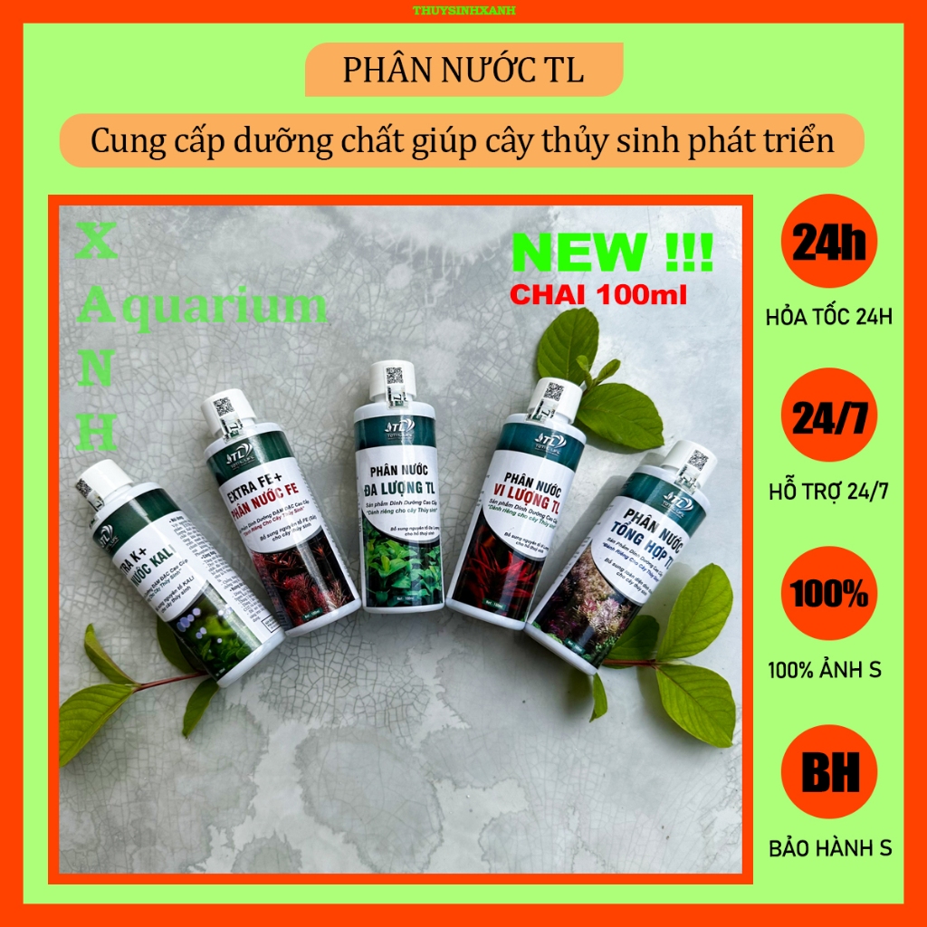Phân nước thủy sinh TL 100ml [Total Life]