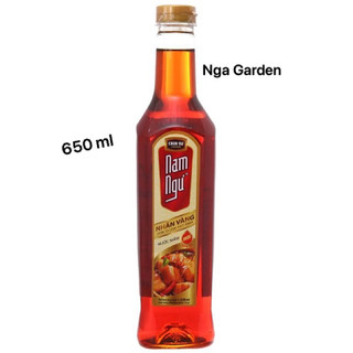 Nước mắm chấm Nam Ngư nhãn vàng chai 650 ml