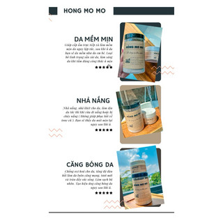 COMBO BỘT Ủ DƯỠNG TRẮNG MỊN THIÊN NHIÊN HỒNG MƠ MƠ an toàn cho mọi làn da, cấp ẩm, dưỡng mịn, căng bóng da