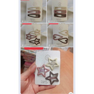 Sỉ 10 sét kẹp nhám xinh xắn