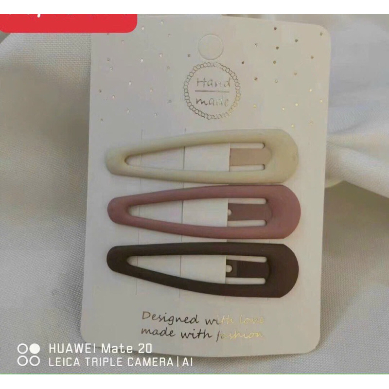 Sỉ 10 sét kẹp nhám xinh xắn