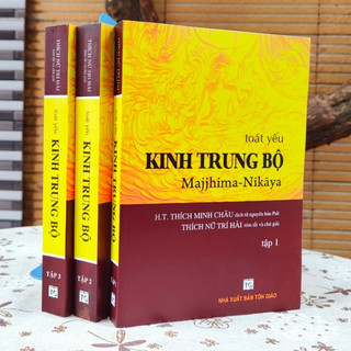 Sách Combo Toát Yếu Kinh Trung Bộ (Bộ 3 quyển)