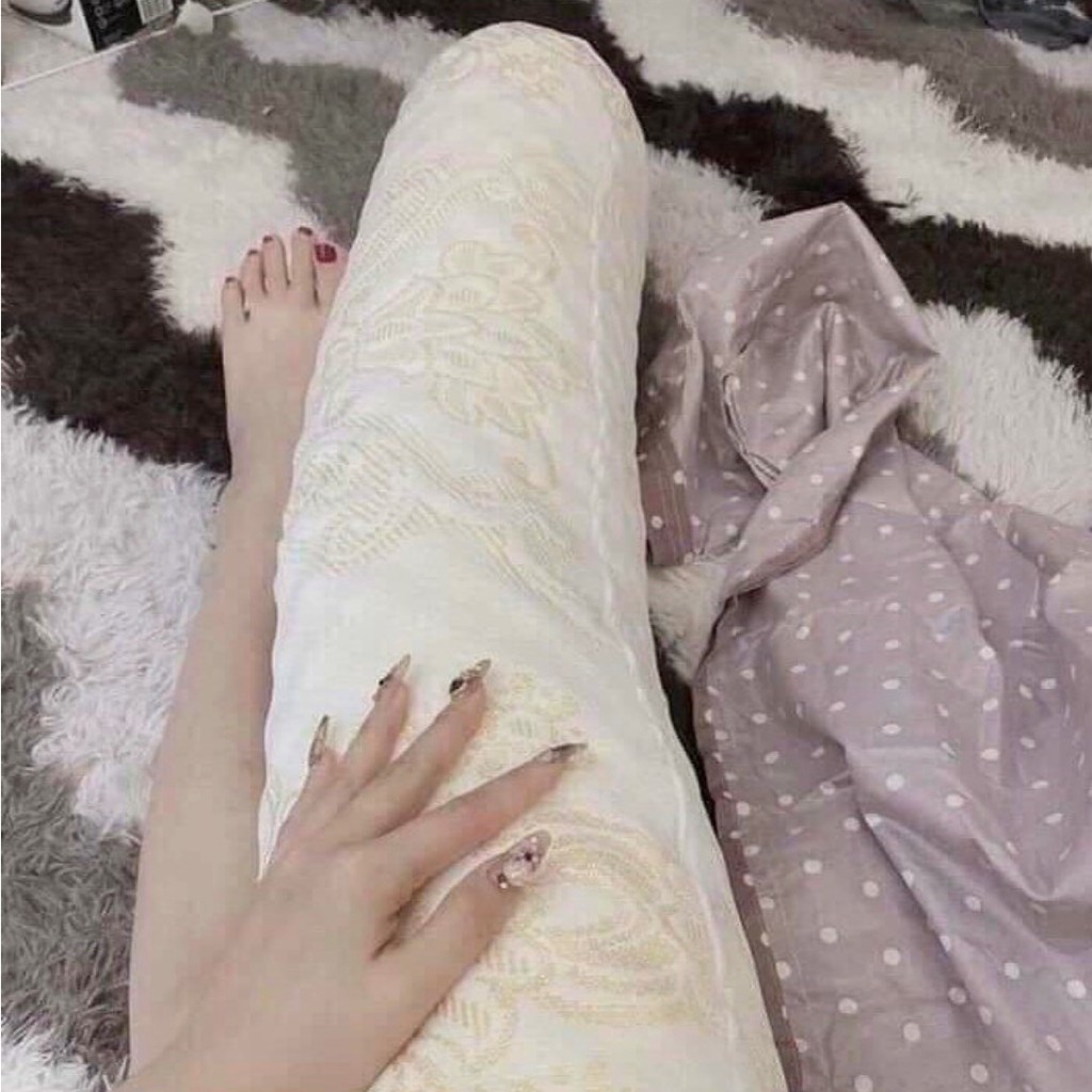 Gối ôm Zara Home, gối ôm cao su non thiên nhiên cao cấp