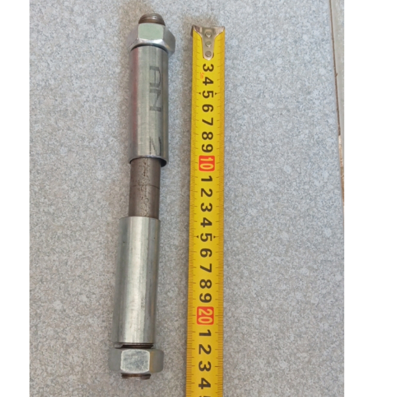 Cốt xe rùa, trục bánh xe dài 2 tấc tán20 li