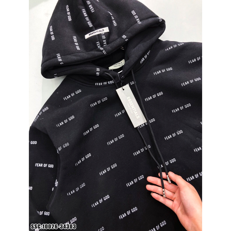 Áo nỉ hoodie nam nữ essentiials đã lên đồ là siêu đẹp. ảnh thật_10026