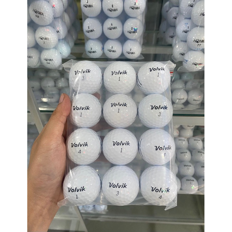 Bóng golf Volvik màu trắng